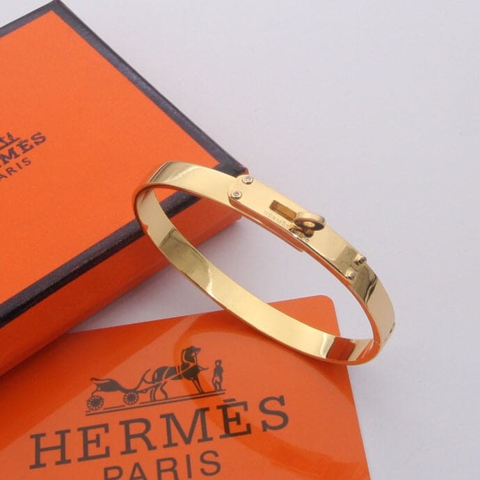 18K Yellow Gold Kelly Hermes Bracelet