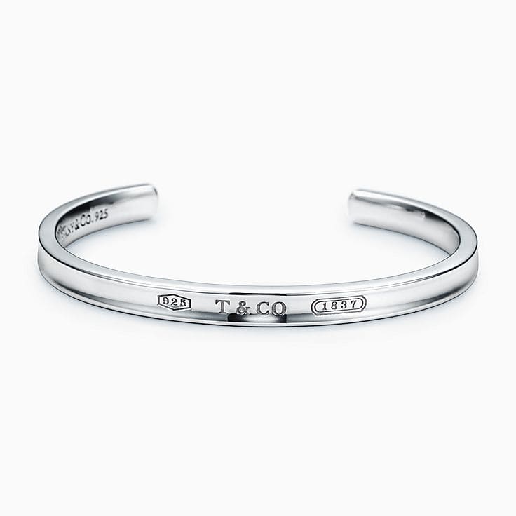 18K Tiffany 1837 Cuff Bracelet